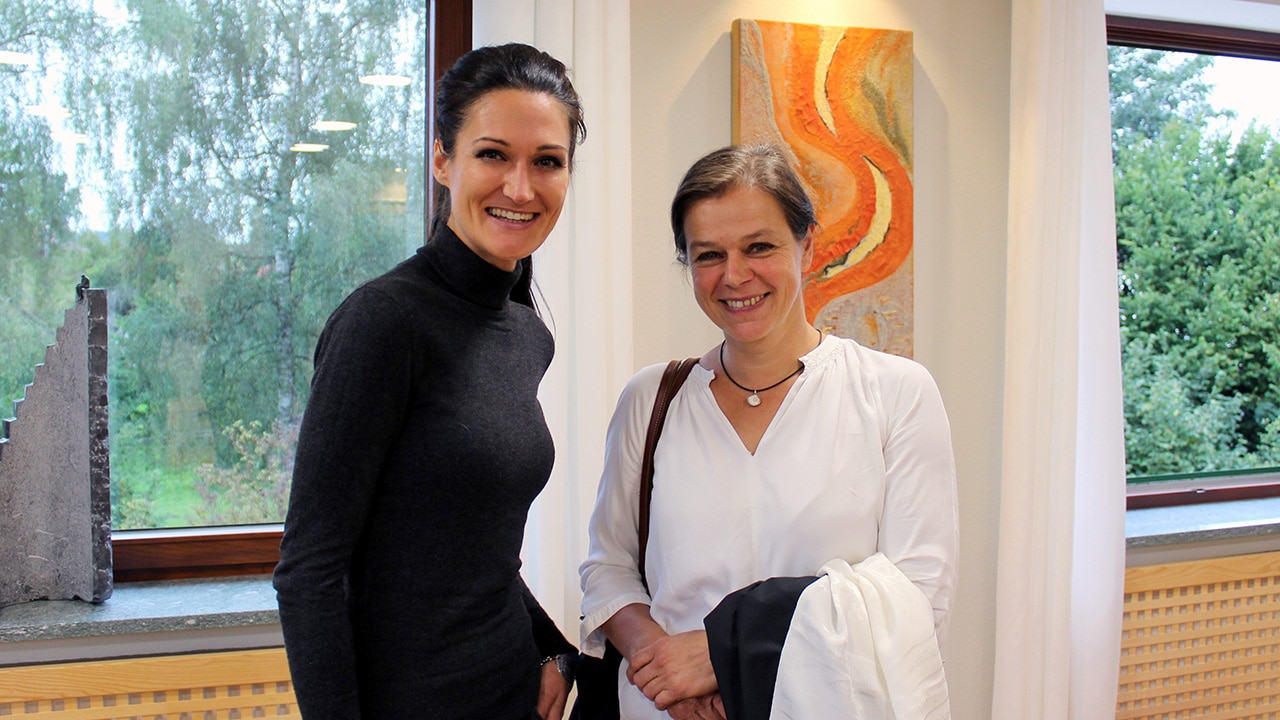 Sandra Exl und Tanja Busse haben sich zum Interview getroffen.
